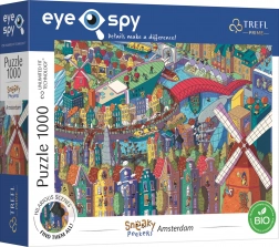 TREFL Puzzle Eye-Spy Sneaky Peekers: Amsterdam 1000 elementów
