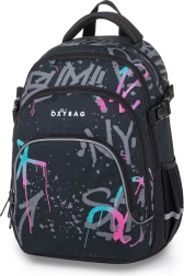 Plecak szkolny OXY Scooler Graffiti Pink