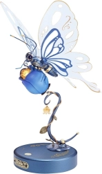 Mechaniczny motyl Niebieski bez osłony