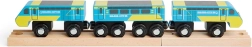 Bigjigs Rail drewniany pociąg Intercity 125