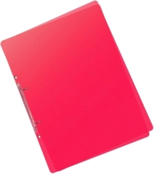 Segregator A5 PP z 2 pierścieniami Lines czerwony