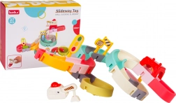 Przyssawany kąpielowy wyścigowy tor wodny 37 elementów