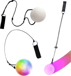 Świecąca kula LED do żonglowania