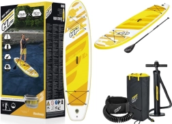 Nadmuchiwany paddleboard Hydro-Force żółty 320 x 76 x 12 cm