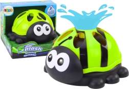 Ogrodowy zraszacz Biedronka Fontanna wodna Zielona