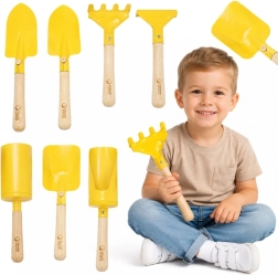 Dziecięcy metalowy zestaw narzędzi ogrodowych Classic World Edu – 8 szt.