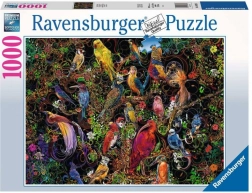 Puzzle 2D 1000 elementów Ptasi artyzm