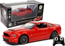 Czerwony zdalnie sterowany samochód Ford Shelby GT500