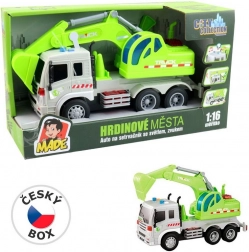 Auto Koparka Kolekcja Miejska ze Światłami i Dźwiękiem