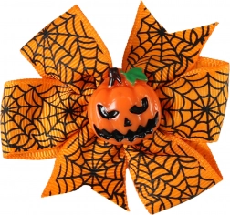 Spinka do włosów Pomarańczowa Dynia