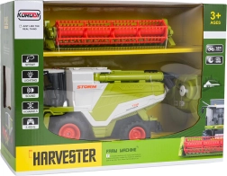 Dziecięcy kombajn RC 1:24 zielony z efektem dymu