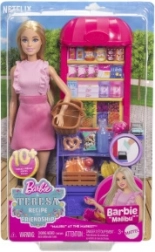 Barbie Malibu – zestaw zakupowy z lalką