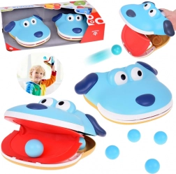 Zestaw do sportu - gra zręcznościowa Wystrzałowy Pies z 4 piłkami