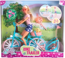 Lalka Steffi na wycieczce rowerowej