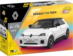 Cobi Renault 5 E-Tech Electric 1:35 (78 elementów) - 1 sztuka