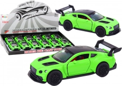 Samochód sportowy 1:32 z napędem ciernym, matowa zieleń