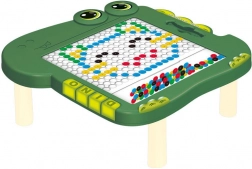 Magnetyczna edukacyjna tablica dinozaur – zielona