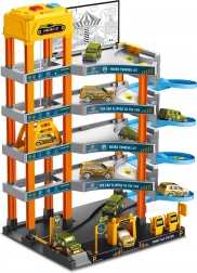 Stacja parkingowa z garażem