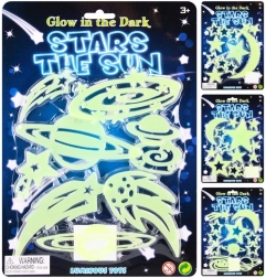 fluorescencyjne dekoracje kosmiczne