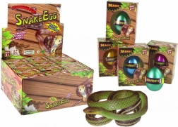Wykluwające się rosnące magiczne jajko wąż 6 cm