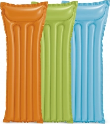 Nadmuchiwana mata pływająca 183 × 69 cm zielona Intex