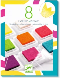 Poduszki z tuszem stemplowym Pop od Djeco