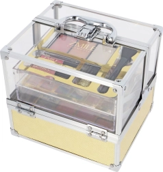 Kosmetyczna akrylowa kosmetyczka Glam – złota