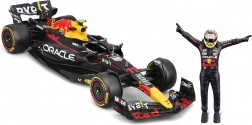 bburago 1:24 formula 1 red bull racing rb19 2023 z figurką kierowcy i pudełkiem prezentowym