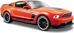 Metalowy model FORD Mustang Boss 302 1:24 pomarańczowy