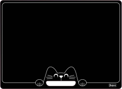 Jeujura dwustronna tablica z kotkiem