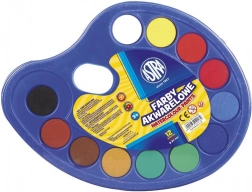 Farby wodne Astra 12 kolorów