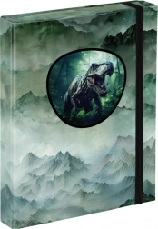 Teczki na zeszyty szkolne A5 z motywem Dino