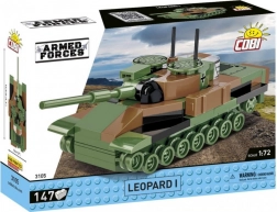 Klocki czołgu LEOPARD I 1:72 – 147 elementów