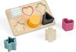 bigjigs toys układanka-puzzle kształty z drewna fsc