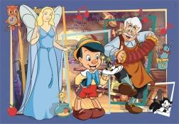 Puzzle dla dzieci CLEMENTONI DISNEY Pinokio 104 elementy