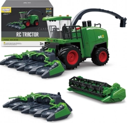 Woopie kombajn z napędem ciernym – zielony zestaw