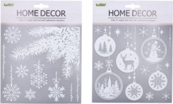 Świąteczna dekoracja na ścianę lub okno