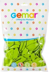 Pastelowe pistacjowe balony 26 cm – GODAN (100 szt.)