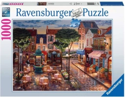 Puzzle 2D 1000 elementów – Malowany Paryż RAVENSBURGER