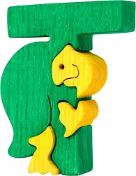 Fauna alfabet – litera T żółw