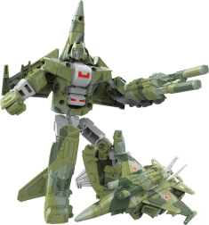 Transformujący się robot i myśliwiec