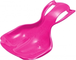 Dziecięcy ślizg śnieżny łopata Baby Mix Comfort Line XL różowy