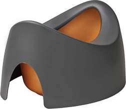 Dziecięcy ergonomiczny dwustronny nocnik z dzióbkiem Teggi, grafitowy