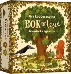 Rok w Lesie: Wiewiórka i Kruk - gra kooperacyjna