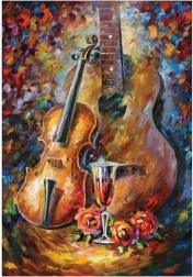 Puzzle Gitara i Skrzypce 500 elementów