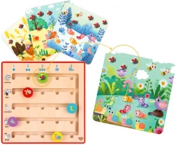 Tooky Toy drewniana gra Nauka liczenia zwierzątek