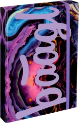 Teczki na zeszyty szkolne A4 Jumbo Marble BAAGL