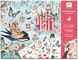 DJECO zestaw kalkomanii – baśniowa kraina