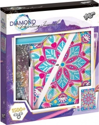 Malowanie diamentowe – notes A5 Mandala Lotosu
