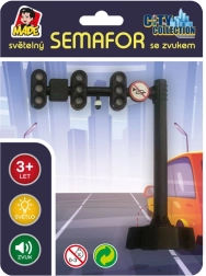 Sygnalizator świetlny z efektami świetlnymi i dźwiękowymi